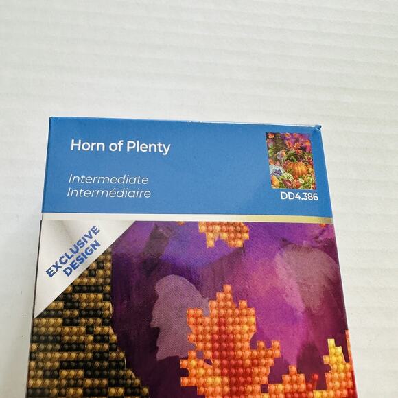 Diamond Dotz Special Edition Horn of Plenty All Inclusive Kit Design 11x14” NEW! - Picture 13 of 13